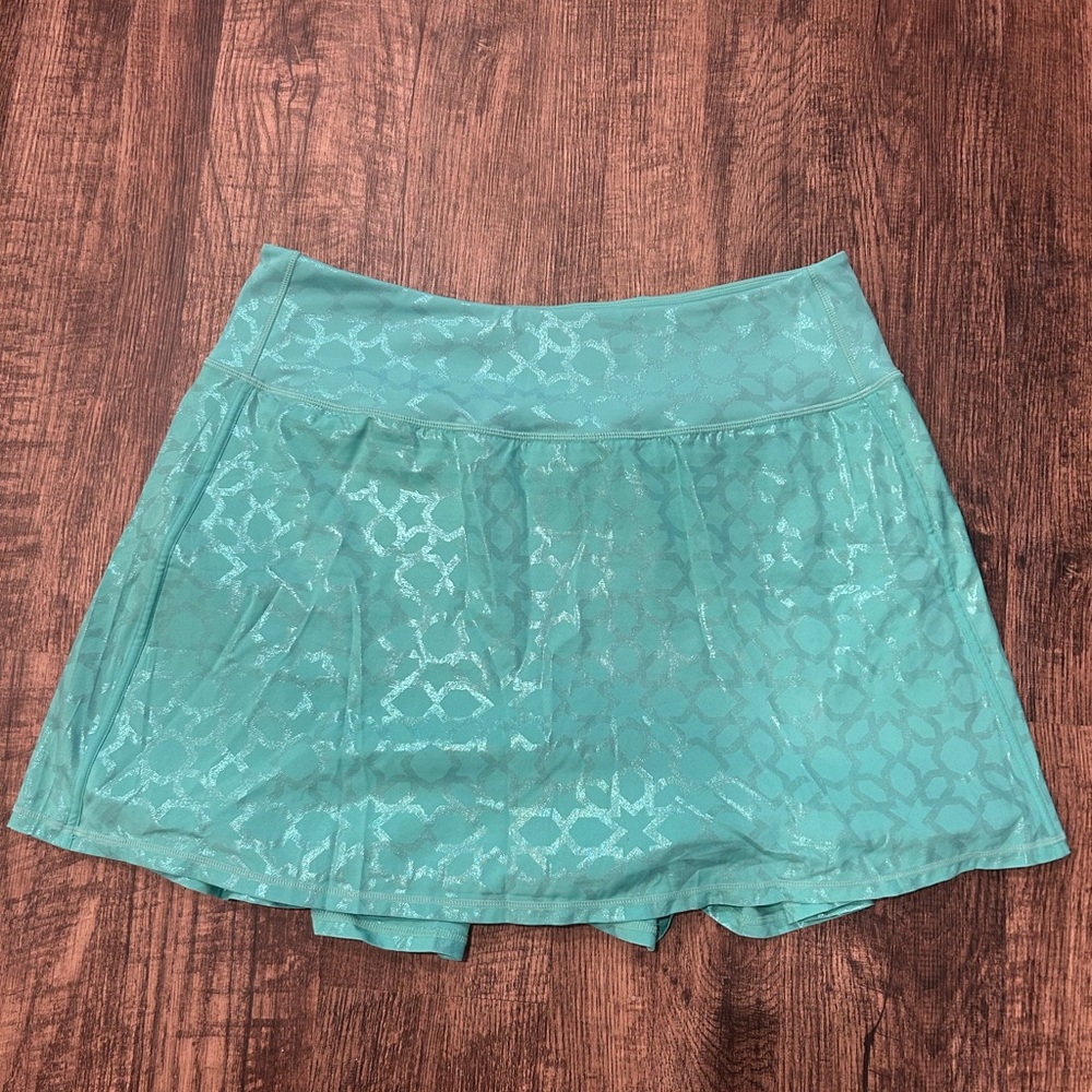 Elegant Teal Skirt
